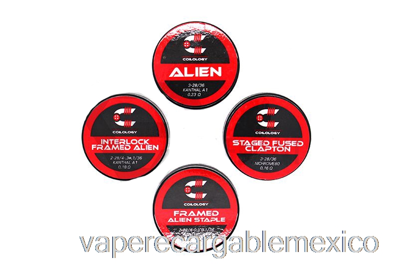 Bobinas Prefabricadas De Rendimiento De Bobinado Recargable Vape Alienígena Básico - 0.21ohm Ka1